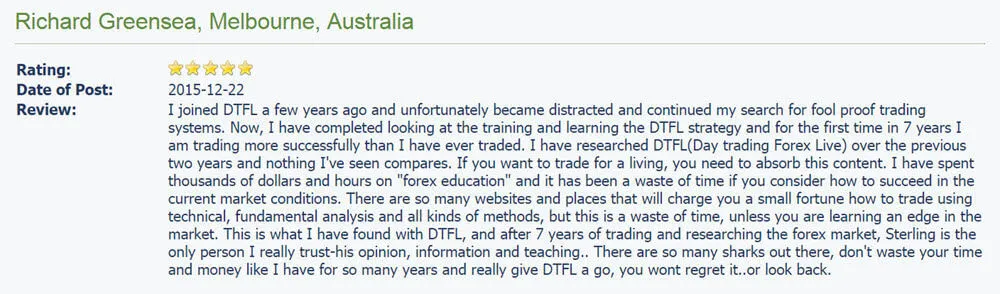 Another DTFL Review on Forex Peace Army