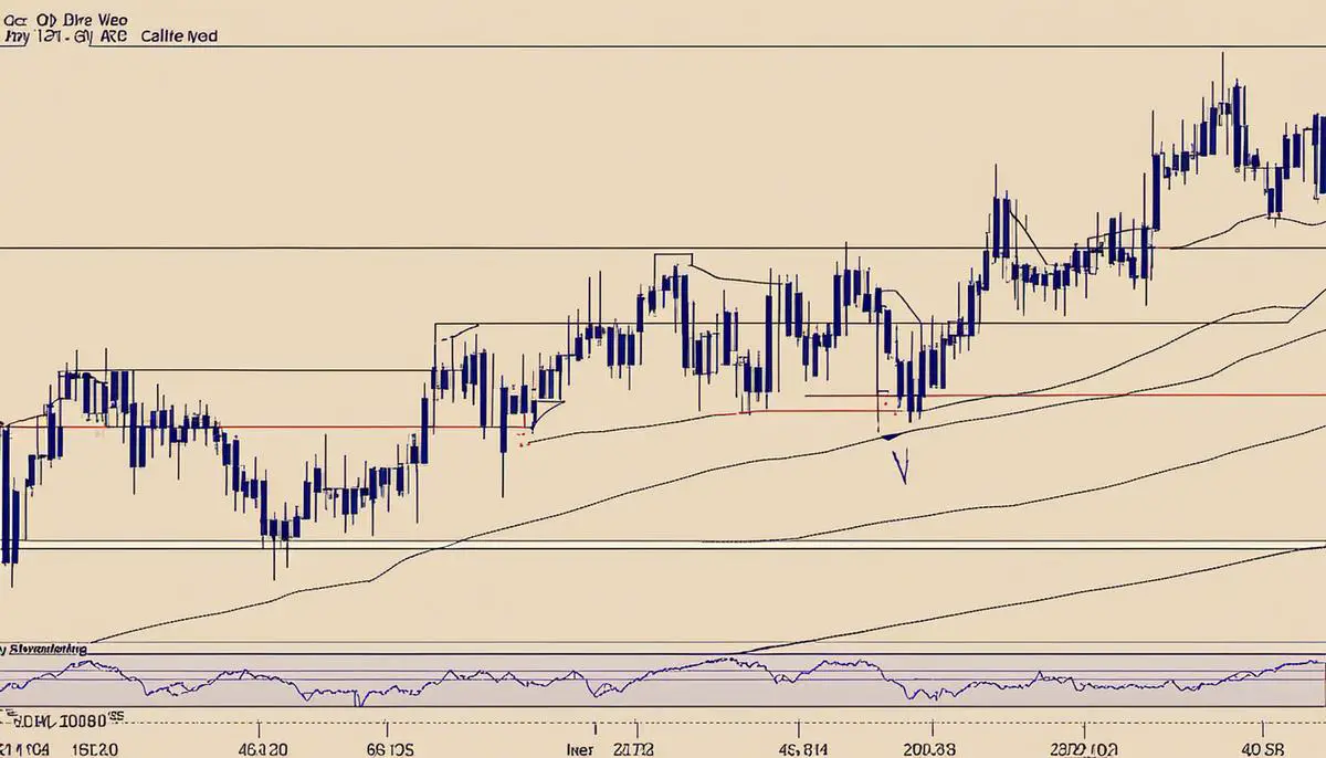 Unraveling the Cross Doji in Stock Markets 3 Image depicting the Cross Doji pattern, a candlestick pattern commonly used in technical analysis.